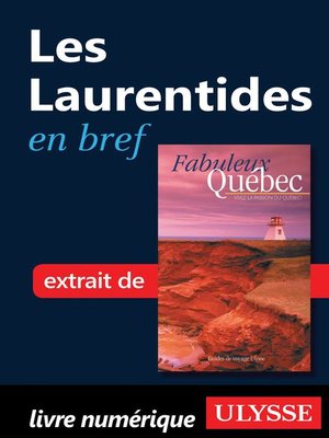 cover image of Les Laurentides en bref